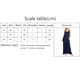 thumbnail image 3 of Vestido largo maxi de playa de verano con cuello en V profundo, informal, sin mangas, para mujer, azul oscuro, L, 3 of 5