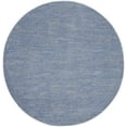 thumbnail image 3 of Noursion Essentials Solid Contemporary Blue/Grey 6' x Round Area Rug, (6' Round), 3 of 10