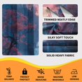 thumbnail image 5 of Japanese Anime Blackout Curtains for Kid Girls Boys Bedroom, Waterfall Landscape Cherry Blossom Rod Pocket Thermal Insulated Darkening Curtains for Bedroom Living Room, W42 x L63 Inch, 5 of 6