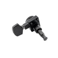 thumbnail image 5 of Musiclily Pro 6-in-line 2-pins Guitar Locking Tuners Machine Heads Tuning Pegs Keys Set for Fender Strat/Tele Style Guitar, Black, 5 of 5