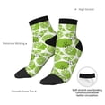 thumbnail image 6 of Pofeuu Green Various Lemons Print 30cm Socks, Adult Running Hiking Socks for Youth and Adult, 6 of 7