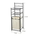 Mainstays 2 Shelves 10 lb. Capacity Steel Storage Shelf Unit with