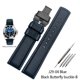 thumbnail image 3 of Correa de reloj de caucho fluorado de 20 mm y 22 mm para Rolex Tissot Omega Seiko, correa de reloj para Huawei Samsung, correa deportiva negra y azul, 3 of 5