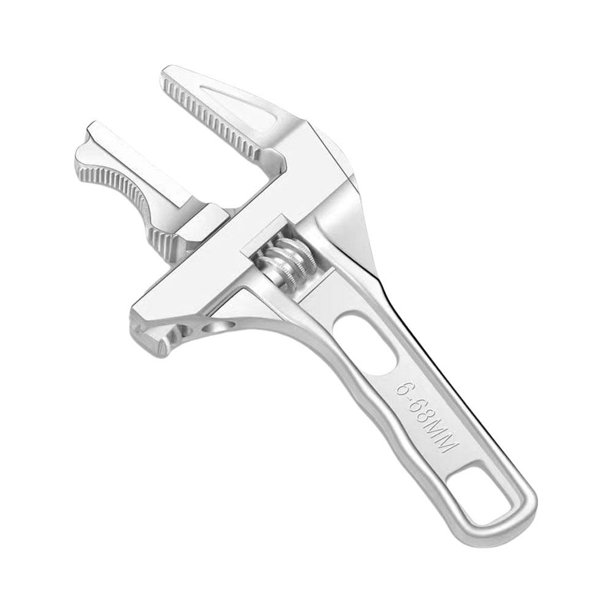 EZLIFE Llave de baño multifunción Llaves de boca grande Herramientas de reparación de baños A5O8