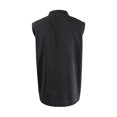 thumbnail image 4 of Mens Sleeveless Shirt Quarter Zip Muscle Tank Top Washed Vintage Shirts Chest Pocket Casual Retro Summer Top, 3XL, 4 of 4