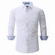thumbnail image 1 of Camisas de vestir para hombre, camisa de manga larga de corte regular para hombre, 1 of 5