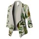 thumbnail image 2 of Chaquetas de traje de lentejuelas Dama mujer elegante estampado Casual solapa trabajo traje chaqueta abrigo prendas de vestir ropa,temperamento blazer（Glauco， 3XL), 2 of 4