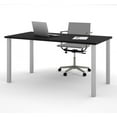 thumbnail image 1 of Bestar 30" X 60" Table with Square Metal Legs, 1 of 2
