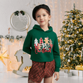 thumbnail image 6 of Kids Christmas Sweatshirts For Girls Crop Top Christmas Tree Xmas Hoodies Long Sleeve Pullover Crew Neck Clothes, 6 of 7
