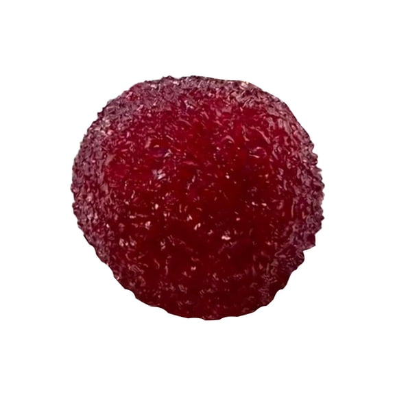 (1PC)Bayberry Stress Balls,Stretchy Dough Squeeze Ball,Soft Squishy Toys,  Giftable Stress Relief Toys for Adults(Deep Red)