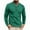 Green, variant on Dovford Long Sleeve Henley Shirts for Men Casual Lightweight Cotton Blend Tshirt Fashion Pullover 3-Button T-Shirt with Pocket