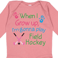 thumbnail image 4 of Inktastic Future Field Hockey Player Boys or Girls Long Sleeve Baby Bodysuit, 4 of 5