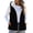 Black, variant on Women's Hooded Sherpa Lined Vest Quilted Zip Up Puffer Jacket Sleeveless Winter Warm Fleece Casual Outerwear Gilet with Pockets S-XXXL Purple