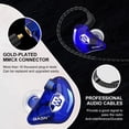 thumbnail image 3 of Auriculares intraurales BASN Bsinger Pro Clear Blue, 3 of 6