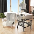 thumbnail image 2 of Designart "Glam Dancing Shape I" Upholstered Modern Accent Chair - Arm Chair, 2 of 5