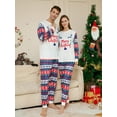 thumbnail image 4 of Christmas Element Print Family Matching Home Wear Set Holiday For Parents And Kids, 4 of 5