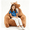 Brown, variant on Simple Deluxe 2 ft Kids Bean Bag Chair, Faux Rabbit Fur Round Sofa with Handle and Washable Cover, Rose