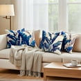 thumbnail image 5 of Unique Bargains Decorative Throw Pillow Covers Set of 2 Leaf Pattern 2, 5 of 6