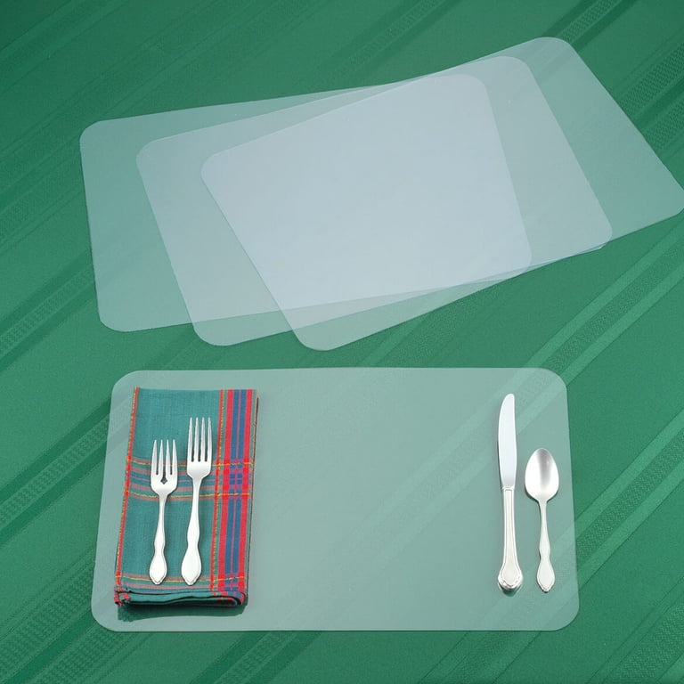 Clear Placemats 