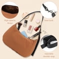 thumbnail image 4 of Bolso de mano a la moda para mujer bolso para axila bolso con cremallera bolso elegante para chica, 4 of 9
