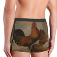thumbnail image 5 of Kll Oil Painting Chicken And Duck Men'S Cotton Boxer Briefs Underwear-Medium, 5 of 9