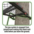 thumbnail image 3 of Primal Treestands 18 ft 2 Person Ladder Stand Shake-Free Experience High-Grade Steel, Black, 3 of 6