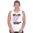 thumbnail image 3 of Look Guys Austrailian Shepherd Lover Womens Plus Size Graphic Tank Top Brisco Brands 3X, 3 of 5