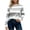 Gray, variant on Womens Striped Shirts Fall Long Sleeve Crew Neck Trendy Pullover Tops Comfy Soft Loose Fit Color Block Basic Blouses