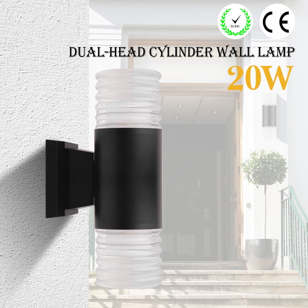 Details about   Aluminum Sconce Outdoor LED Wall Lamp Garden Corridor Balcony Up Down Light IP65 