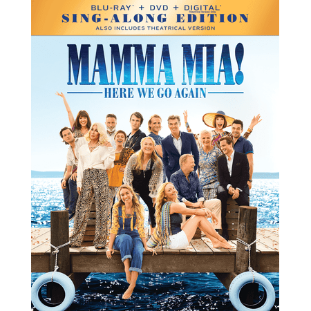 Mamma Mia! Here We Go Again (Blu-ray + DVD + (Pokemon Best Wishes Until We Meet Again)