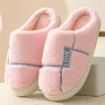 thumbnail image 4 of BONIXOOM Sandals Women Clearance None Block V-Day Casual Winter Womens Shoes Pink Size 38-39, 4 of 7