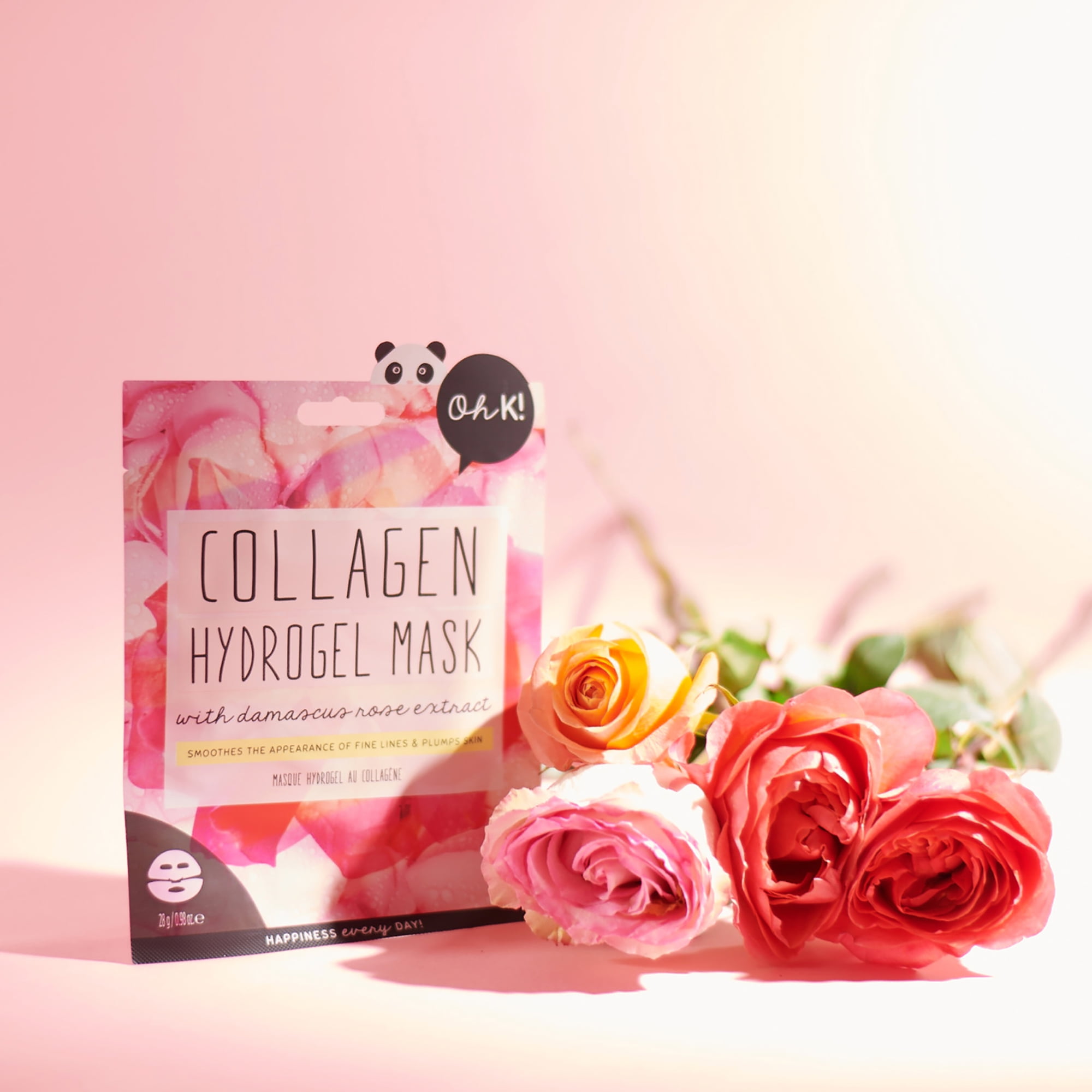 Oh K! Hydrogel Sheet Mask, Face Sheet Mask, Collagen, 1 pc