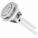 thumbnail image 1 of Double flush button for (Silver) Closestool Double flush Press, 1 of 4
