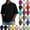 #01 Black, variant on Mens Polo Shirts Short Sleeve Collared Button Front Tops Breathable Moisture Wicking Daily Business Office Shirts ,XL,#01 Dark Green