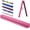 Pink, variant on 8' Folding Gymnastics Balance Beam, Floor Balance Beam w/Carry Handles Anti-Slip Base for Kids, Beginners & Professional Gymnasts