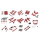 thumbnail image 4 of Juego de piezas de Actualización de coche RC CUTICAT Brazo oscilante trasero delantero RC rojo, 4 of 8