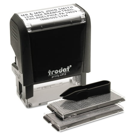 Trodat Self-Inking Do It Yourself Message Stamp, 3/4 x 1 (Best Self Inking Stamps)