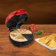 thumbnail image 1 of Quesadilla Maker Nostalgia Taco Tuesday, 6 cuñas, color rojo, 1 of 6