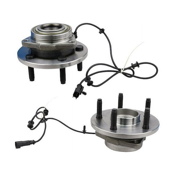 Front Wheel Bearing Hub Assembly Set of 2 - Compatible with 2006 - 2009 Dodge Durango 4WD RWD AWD 2007 2008