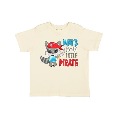 

Inktastic Mimi s Little Pirate Cute Raccoon with Sword Gift Toddler Boy or Toddler Girl T-Shirt