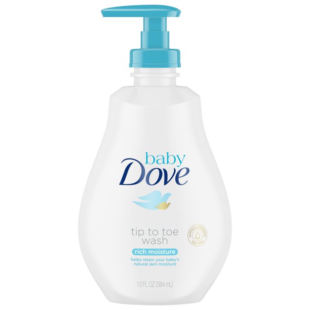 Baby Dove Tip to Toe Wash and Shampoo Rich Moisture 13 oz