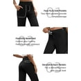 thumbnail image 6 of UVN Yoga Pants for Women Wide Leg Sweatpants Stretch Casual Pants High Waist Workout Leggings with Pockets, 6 of 10
