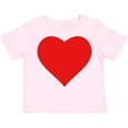 thumbnail image 3 of Inktastic Red Heart Boys or Girls Toddler T-Shirt, 3 of 5
