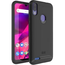 TUDIA Merge for BLU Vivo X6 / G60 / v70 Case Dual Layer Heavy Duty Slim - Matte Black