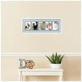 thumbnail image 2 of ArtToFrames Collage Photo Picture Frame with 5 - 4x6 Openings, Framed in White with Baby Blue and Black Mats (CDM-3966-115), 2 of 8
