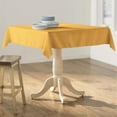 thumbnail image 2 of LA Linen TCpop58x58-GoldP14 Polyester Poplin Square Tablecloth, Gold - 58 x 58 in., 2 of 2