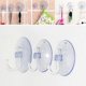 thumbnail image 2 of 10Pcs Transparent Wall Hooks Suckers Kitchen Bathroom Hangers Suction Cup Hooks, 2 of 5