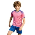thumbnail image 3 of VOUZZA Kids Soccer Uniform Set Summer Breathable Training and Shorts 2-Piece Sporty Team Suit for Boys Girls, 3 of 6