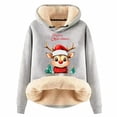thumbnail image 1 of QHFBli Chandail à Capuche de Noël pour Femmes, Chandail-Over Chaud et Confortable à Manches Longues, 1 of 4