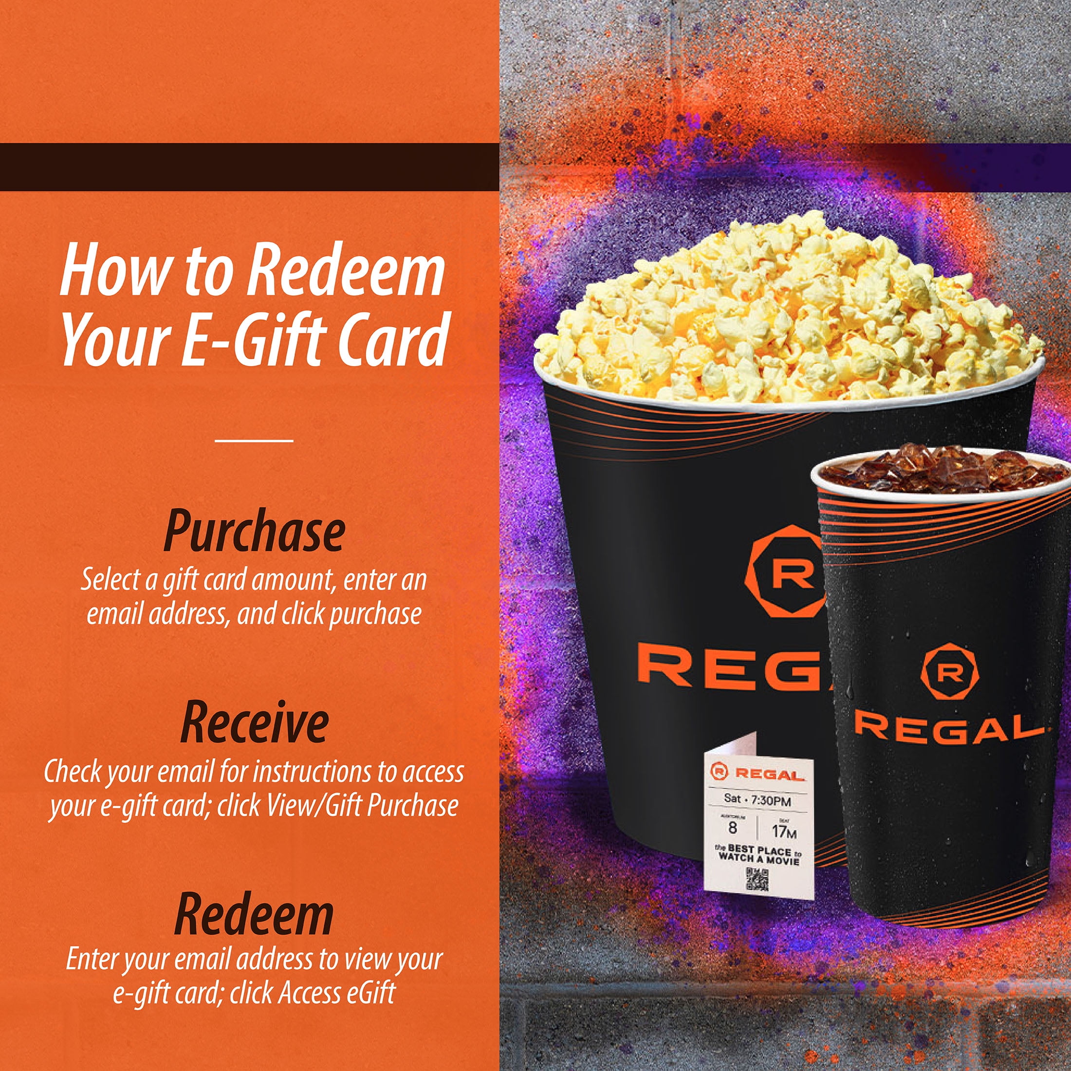 Regal eGift Card [Email Delivery]